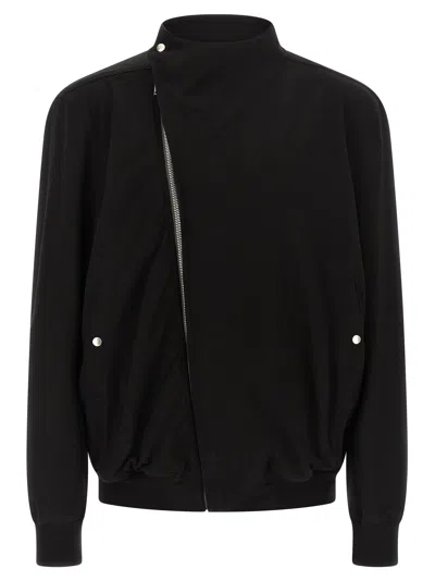 Rick Owens Hollywood Flight Puffer Jackets Black In Black