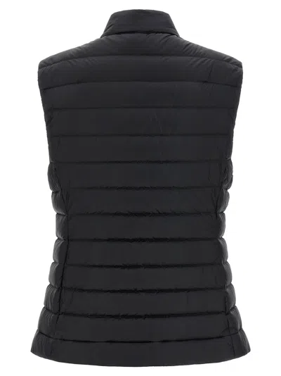Moncler Igens Quilted Longue Gilets In Black