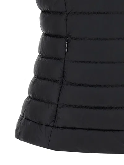 Moncler Igens Quilted Longue Gilets In Black