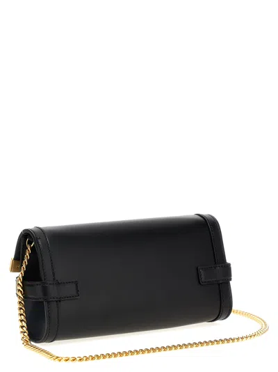 Balmain B-buzz Clutch In Black