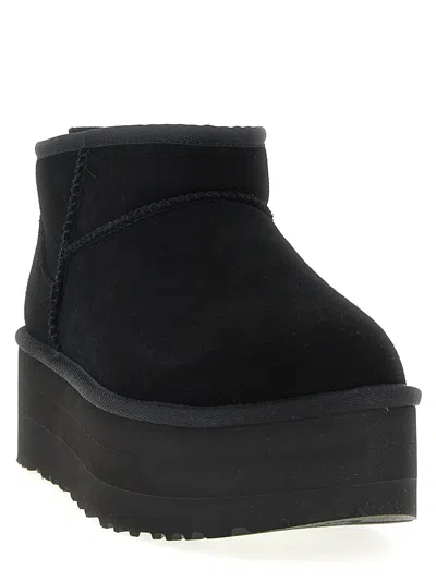 Ugg Classic Ultra Mini Boot With Platform In Black