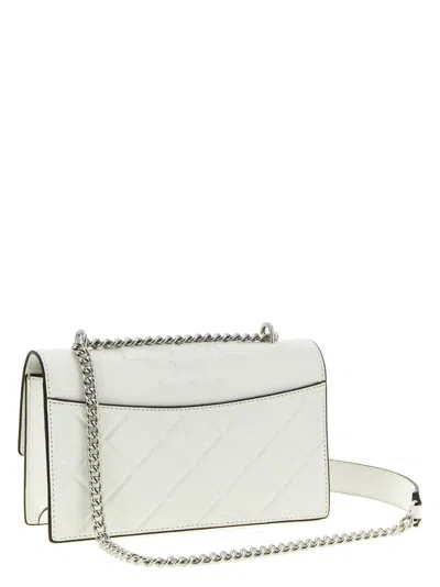 Tory Burch Fleming Small Crossbody Bag In White