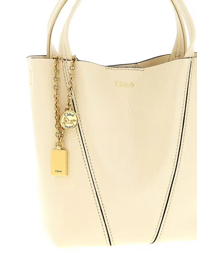 Chloé Spin Handbag In Neutral