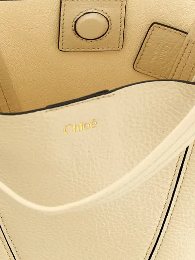 Chloé Spin Handbag In Neutral