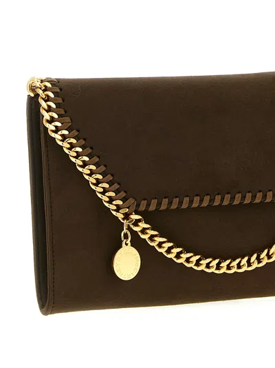 Stella Mccartney Stella Mc Cartney Falabella Wallet On Chain In Brown