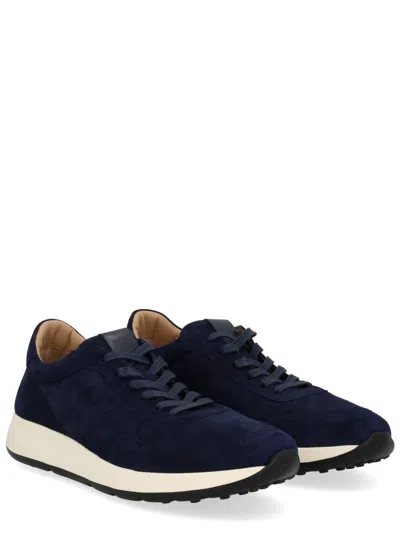 Tod's Suede Allacciato 79k Sneakers In Blue