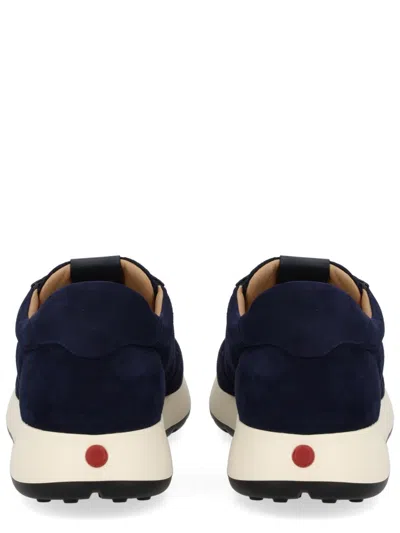 Tod's Suede Allacciato 79k Sneakers In Blue