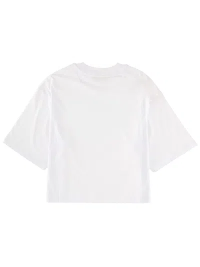 Marni Logo-print T-shirt In White