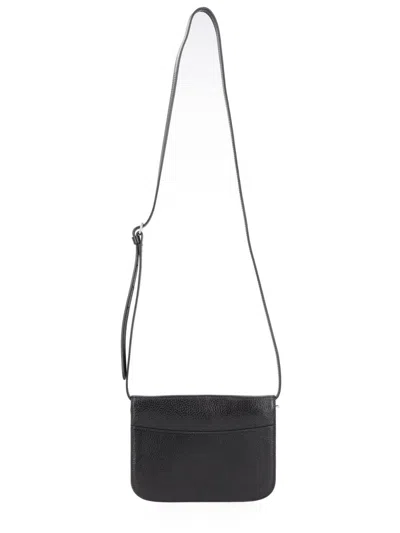 Lemaire "soft Tab" Wallet In Black