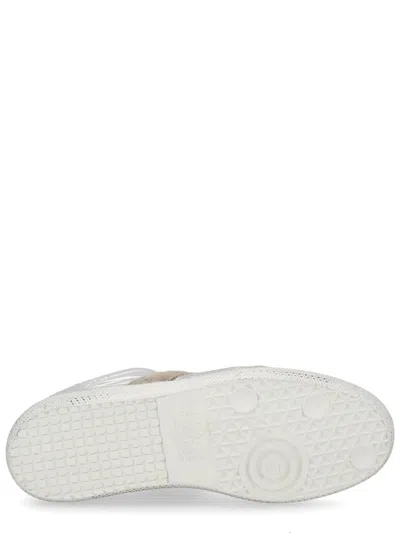 Maison Margiela Replica Sneakers With Metallic Panel Design In Multi