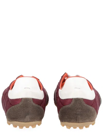 Maison Margiela Sneakers Low Top Rubber Sole In Animal Print