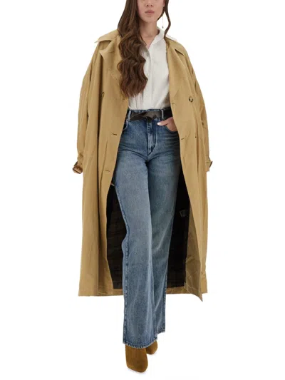 Isabel Marant High-waisted Straight Blue Jeans In Blue