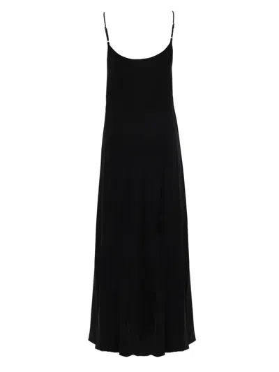 Theory Sleeveless Midi Dress In Black