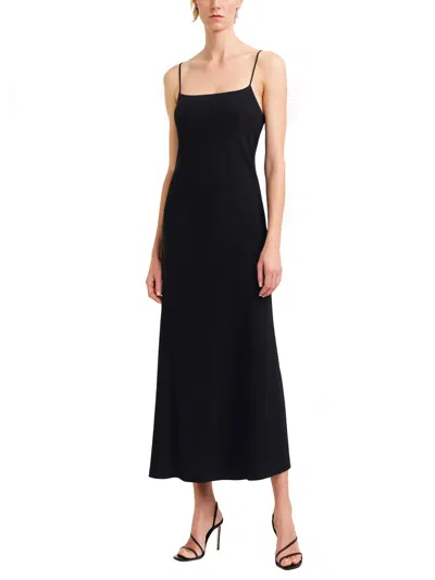 Theory Sleeveless Midi Dress In Black
