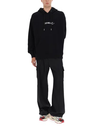 Off-white Off White Sweatshirt With Logo In Black