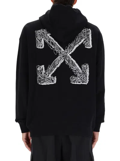 Off-white Off White Sweatshirt With Logo In Black