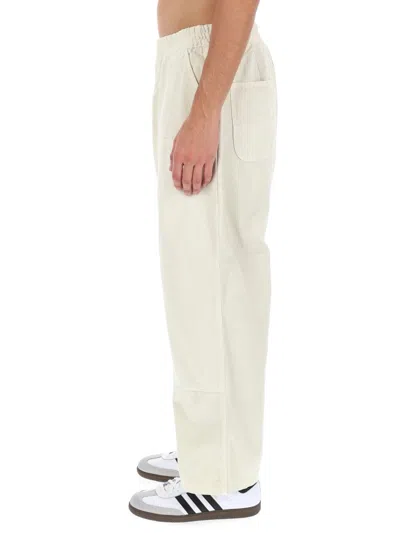 Carhartt White Relaxed Elasticated Pants In White