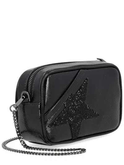 Golden Goose Deluxe Brand Mini Star Embellished Shoulder Bag In Black