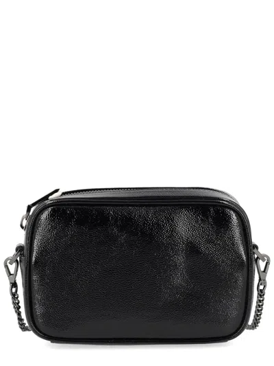 Golden Goose Deluxe Brand Mini Star Embellished Shoulder Bag In Black