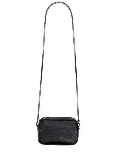 Golden Goose Deluxe Brand Mini Star Embellished Shoulder Bag In Black
