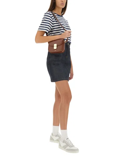 A.p.c. A. P.c. Regular Fit Striped T-shirt In Multi