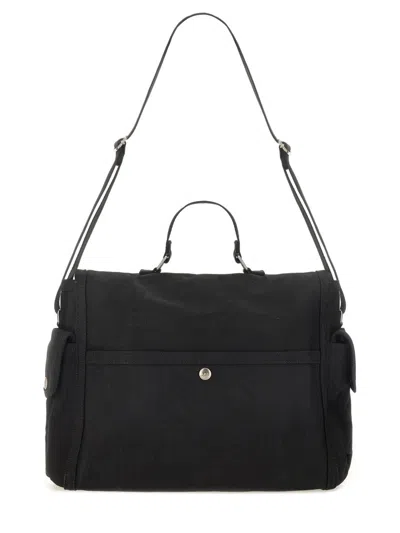 Apc A.p.c. Men Shoulder Bag With Logo In Black
