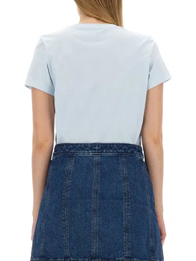 Apc Logo Graphic Short Sleeve T-shirt In Multi