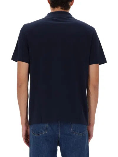 Apc A.p.c. T-shirts And Polos In Blue