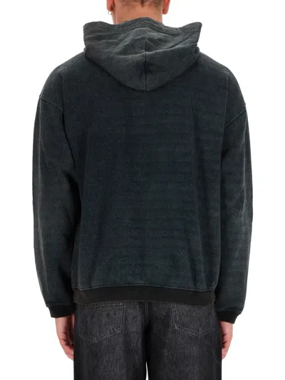 Diesel S-kai Sweatshirt In Black