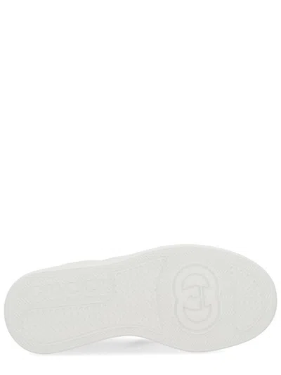 Gucci Sneakers Featuring Oversized Platform Sole In Silver