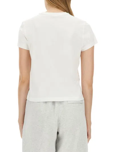 Alexander Wang T T By Alexander Wang Essential Shrunk T-shirt In Multi
