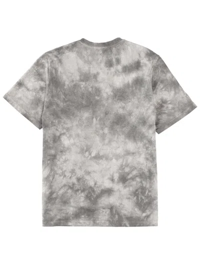 Msgm T-shirt With Logo In Gray