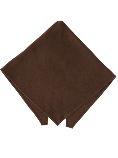 The Garment Soft Rectangular Scarf For Everyday Use In Brown
