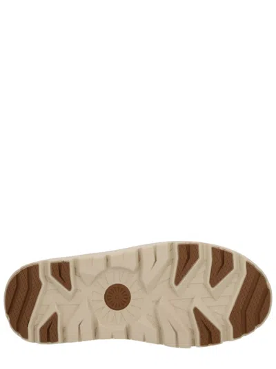 Ugg Cl Ultra Mini Weathe Ankle Boots In Leather Color Suede In Brown
