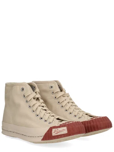 Visvim Skagway High Top Sneakers Rubber Sole In Brown