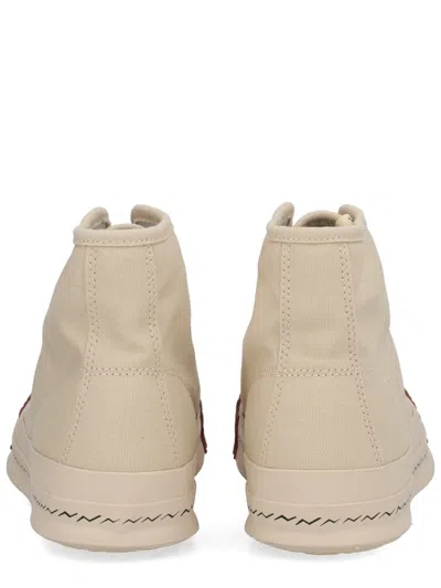 Visvim Skagway High Top Sneakers Rubber Sole In Brown