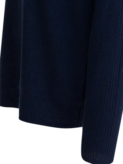 Alex Mill Jordan Sweater In Washed Cashmere In Heather Navy