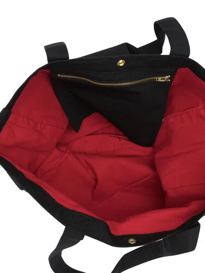 Carhartt Bay Canvas Tote Bag In Black