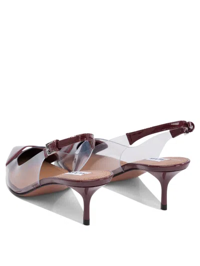 Alaïa Le Coeur 55 Patent Leather Slingback Pumps In Multi