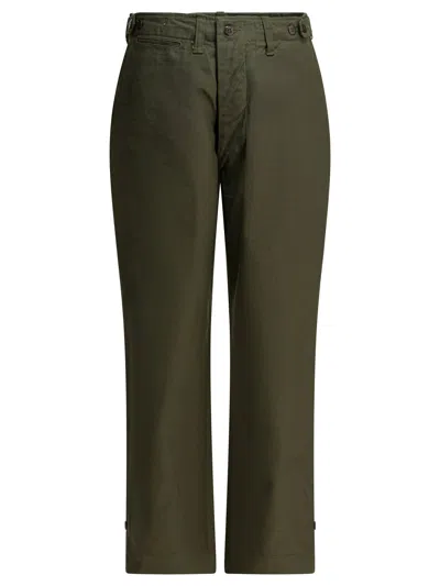 Buzz Rickson's M-43 Trousers Green In Green