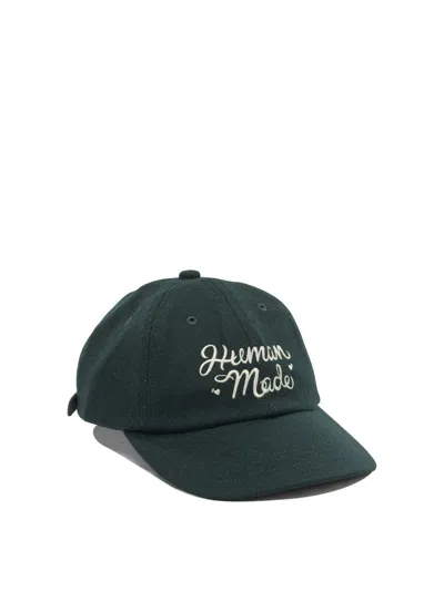 Human Made Wool Baseball Cap In Green