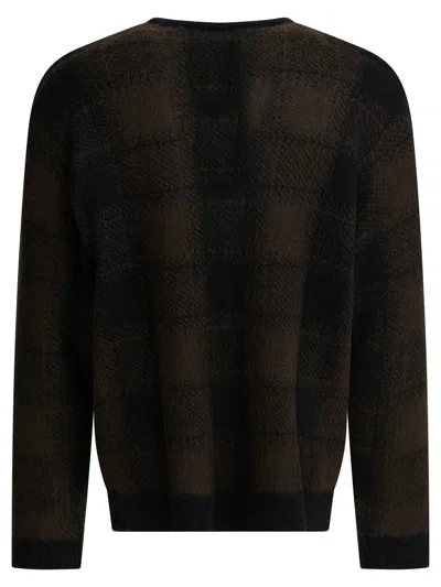 Carhartt Wip Embroidered Acrylic Blend Everson Cardigan In Black