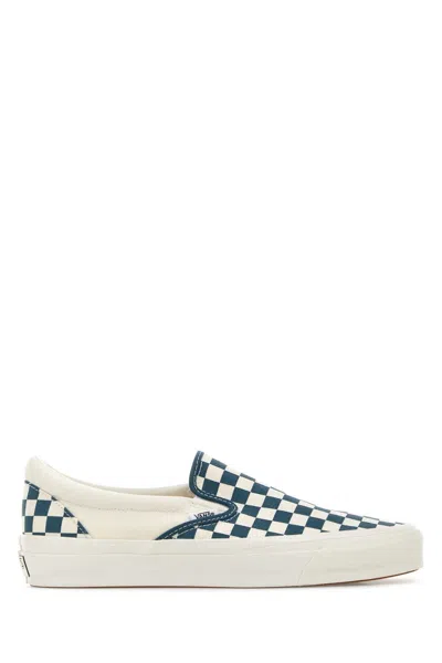 Vans Printed Canvas Classic Slip Ons In Multi