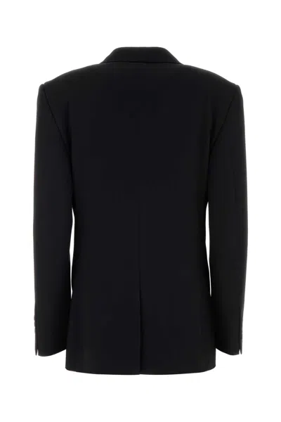 Balenciaga Standard Single-breasted Tailored Blazer In Black In Black