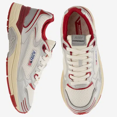 Autry Multicolor Hyperway Sneakers In White