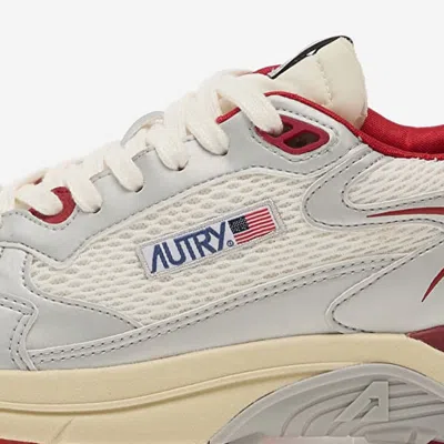 Autry Multicolor Hyperway Sneakers In White