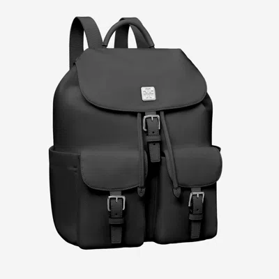Tory Burch Functional Nylon Backpack With Multiple Pockets In Black