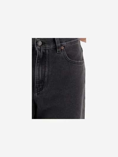Chloé Straight Leg Five-pocket Trousers With Belt Loops In Gray