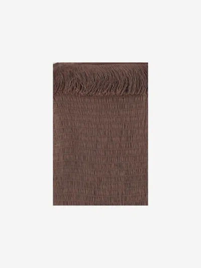 By Malene Birger Valia Mini Dress In Brown