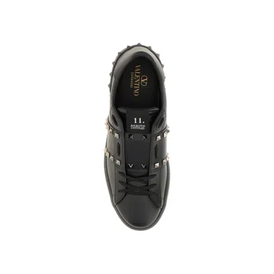 Valentino Garavani Valentino Rockstud Untitled Sneakers In Black